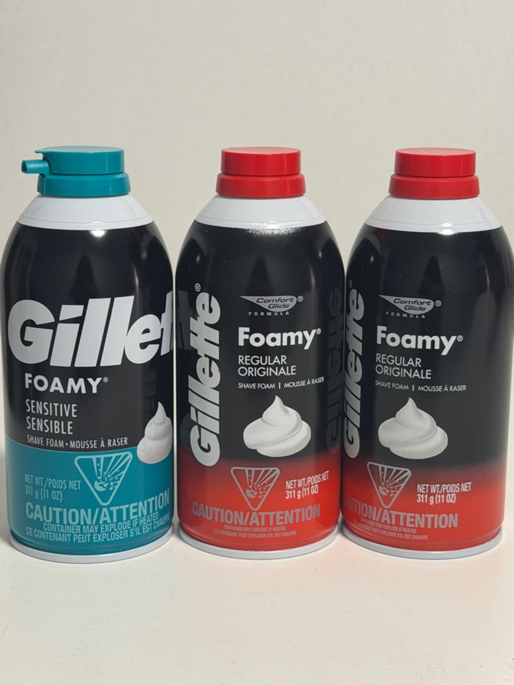 Gillette Shaving Cream Bundle